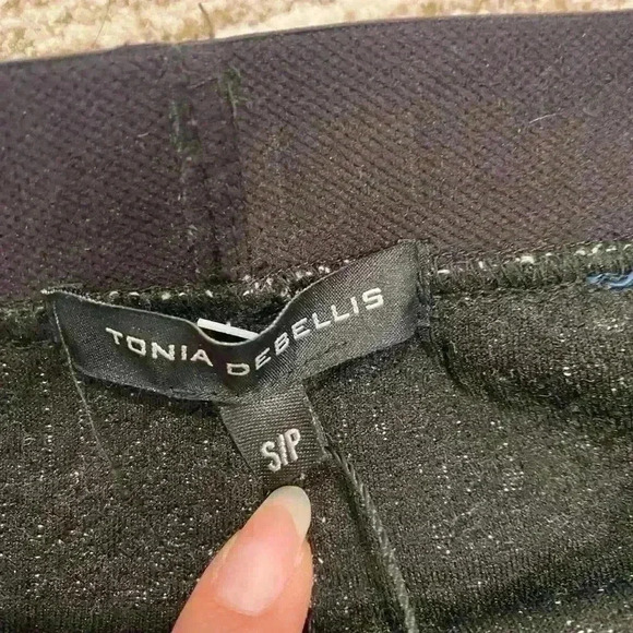 NWT TONIA DEBELLIS WOMEN'S SKI SKIRT in black ivory Sz S SNOW VACATION WINTER - Picture 7 of 7